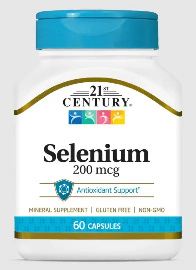 تصویر Selenium  200 MCG 21 Century Capsule
